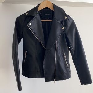 Faux Leather Jacket